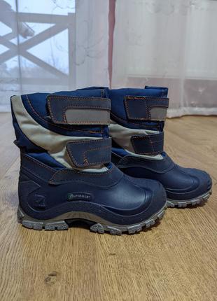 Зимние непромокаемые сапожки для мальчика spirale