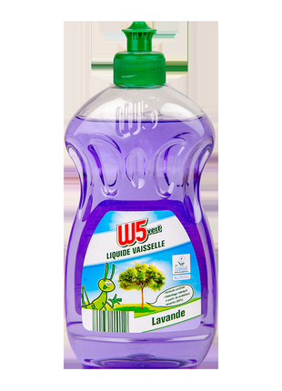Еко-засіб для миття посуду w5 lavanda 500 мл