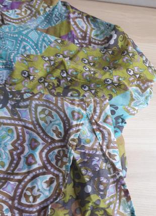 Блуза шовк котон2 фото