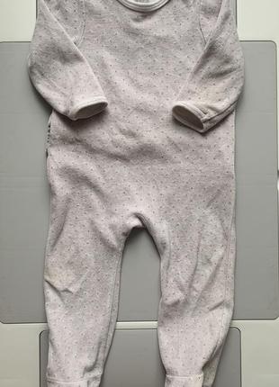 Человечек лонгслив на девочку 12-18 мес