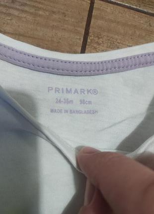 Реглан футболка кофта primark 24-36 мес 3
