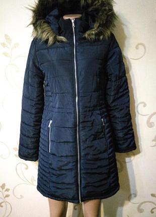 Vero moda . зимняя куртка парка с капюшоном . новая с бирочками . размер м
