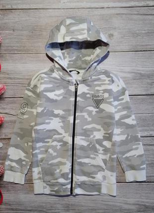 Тепла кофта капюшонка олімпійка кельми мілітарі george на хлопчика 6-7 років