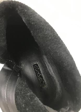 Шкіряні ботильйони topshop6 фото