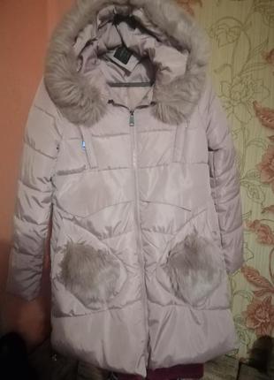 Зимова куртка - пальто2 фото