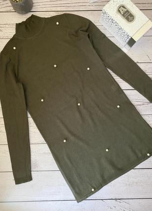 Водолазка удлинённая с распорками