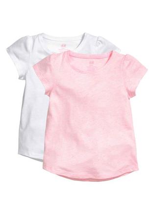 Новые футболки 8-10 лет рост 134-140см от h&m, англия