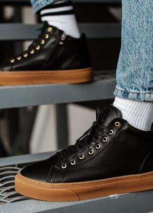 Черевики чоловічі зимові south shell black