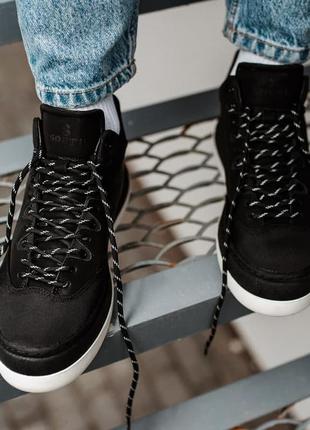 Ботинки мужские зимние south half black 6