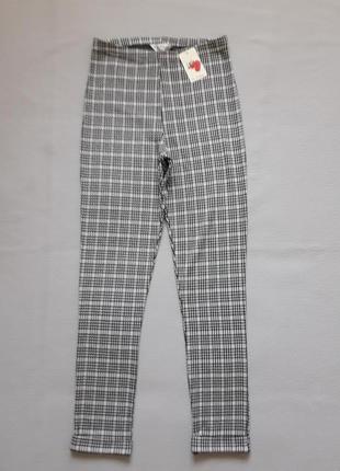 Незрівнянні трикотажні жіночі легінси принт клітина miss selfridge