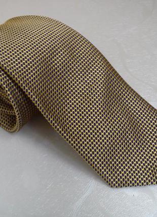 Шикарный шелковый галстук, burberry. оригинал!