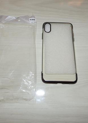 Силиконовый чехол baseus shining для iphone xs max 4