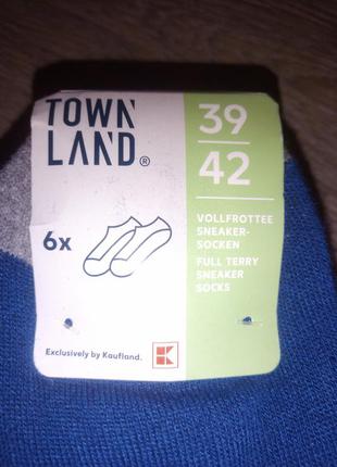 Упаковка 6шт теплі шкарпетки чоловічі townland німеччина розмір 39/422 фото