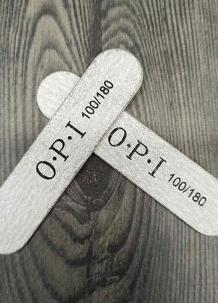 Мини пилочка opi 8.5x2см
в наличии абразивность: 
80/100, 100/100, 100/180, 100/240