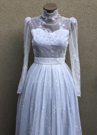 Винтаж,свадебное платье 50-60г.,люкс бренд,jacques heim1 фото