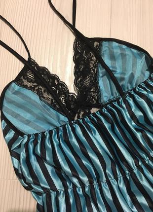 Шикарний пенюар-корсет мереживо, рюші