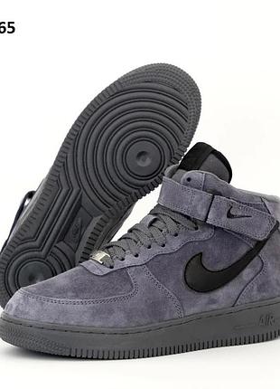 Кроссовки nike air force 1 07 high  зима 2