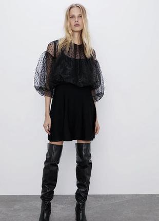 Ідеальне чорне плаття zara 2