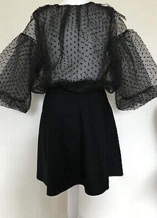 Ідеальне чорне плаття zara 10