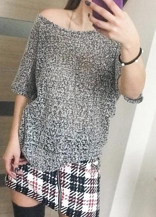 Стильный вязаный топ