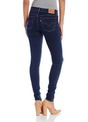 Новые джинсы levi's levis 710 оригинал скини skinny левис левайс р. 27