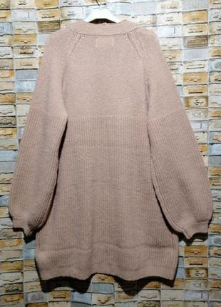 В'язаний кардиган з красивими рукавами2 фото