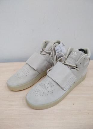 Кроссовки немецкого бренда adidas tubular invader strap bb8943 clear brown оригинал европа2 фото