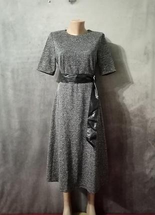 Супер стильне довге плаття h&m 3