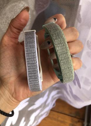 Реміньчики 2 шт. miband 3/4 5