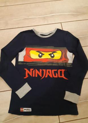 Лонгслив на мальчика, кофта на мальчика 5-6лет ninjago2 фото