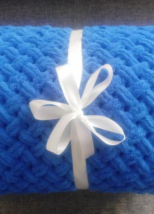 Теплый плюшевый плед.