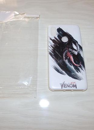 Чехол «venom» для xiaomi redmi s2 (2018) силиконовый3 фото