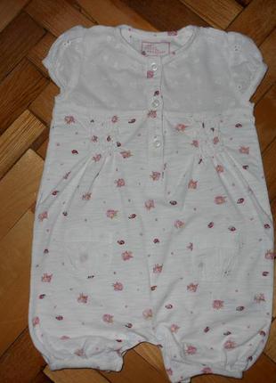 Боді-пісочники 0-3 міс. хороша якість - доступні ціни