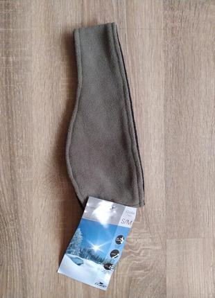 Флисовая спортивная повязка на голову уши германия