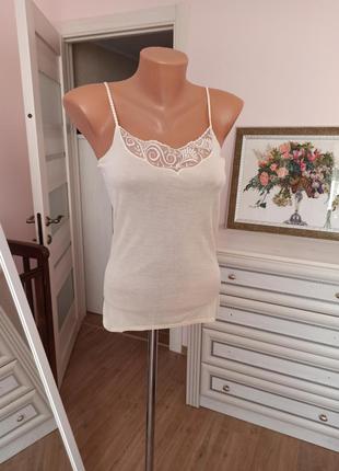 Шовкова майка mey 100% натуральний шовк