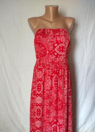 Довга сукня жіноча сток apricot длинное платье женское1 фото