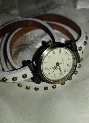 Часы женские наручные, натуральная кожа8 фото