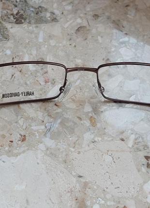 Чоловічі вузькі металеві окуляри від harley-davidson! usa!9 фото