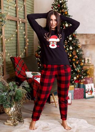Крутые новогодние и рождественские пижамы! батал новорічна піжама