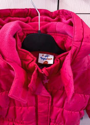 Новая куртка на девочку тополино (topolino).размер:104,98.цена 9002 фото