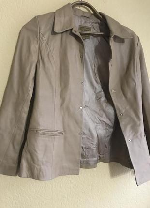 Пиджак кожа