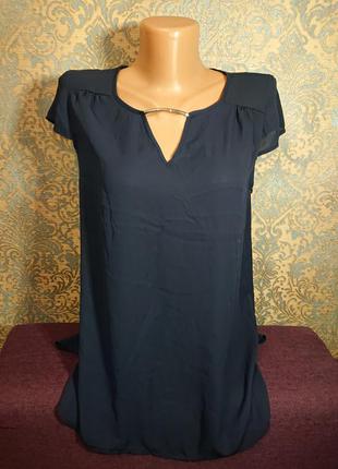 Женская легкая блуза футболка блузка размер s/m1 фото