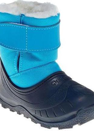 Детские водонепроницаемые сапожки сноубутсы quechua 20/21