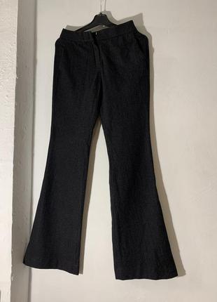 Шерстяные длинные брюки от massimo dutti