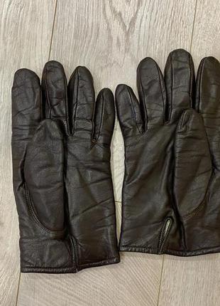 Рукавички шкіряні чоловічі echtes leder (німеччина)3 фото
