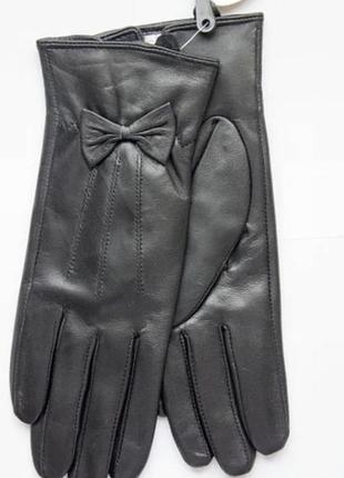 Женские кожаные перчатки из козы 804