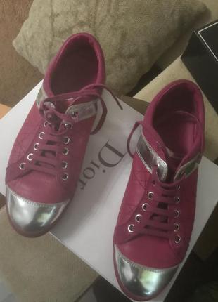 Крутые кеды от dior
