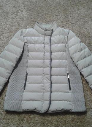 Натуральный пуховик cosima, батал.