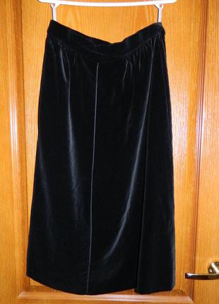 Длинная бархатная юбка bleyle (france) р. 40