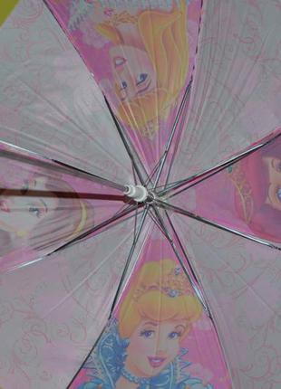 Зонт зонт детский с яркими героями матовый яркий и веселый принцессы десней7 фото